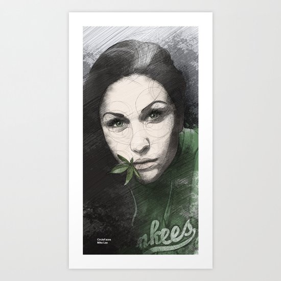 circlefaces Art Print