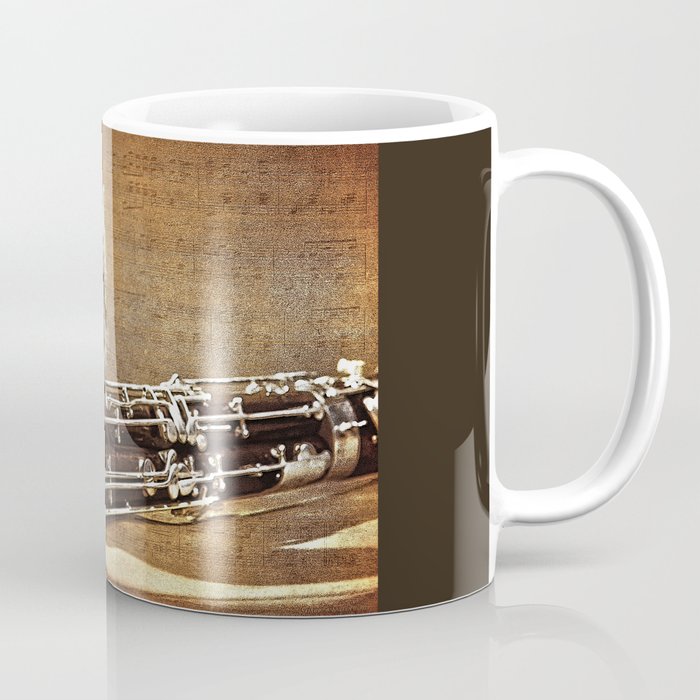 Music was my first love - cat and bassoon Coffee Mug