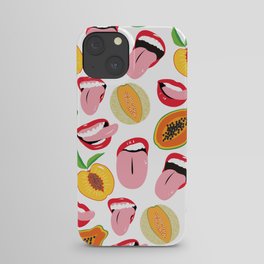 Eat Your Fruit iPhone Case