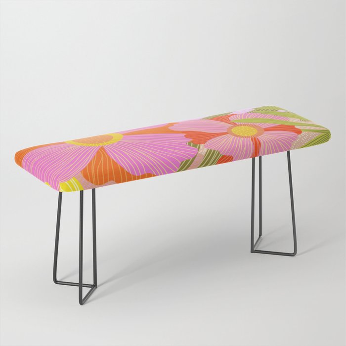 Modern Botanicals III Bench