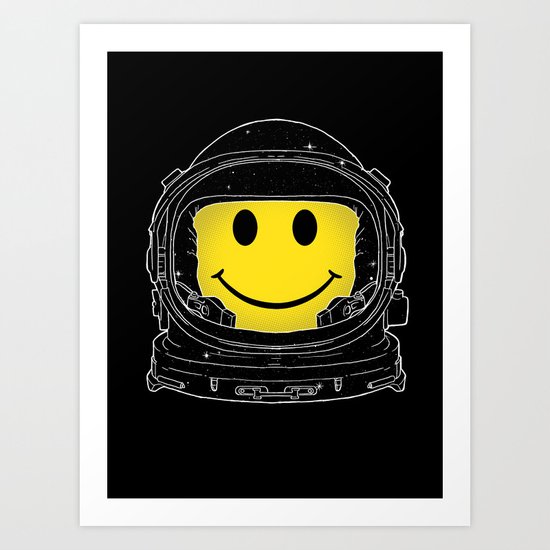 Happiness Art Print