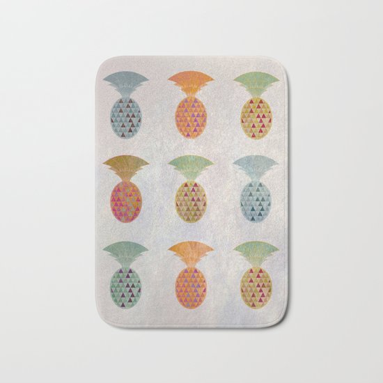 Ananas Jewels Bath Mat