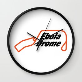 The Grand Tour Eboladrome Wall Clock