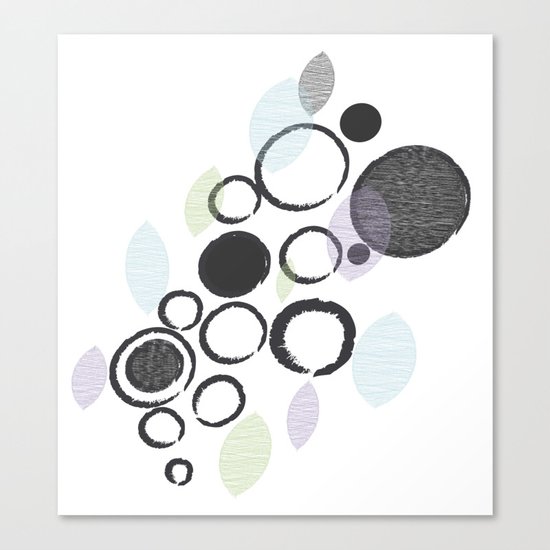 Bubbling Canvas Print