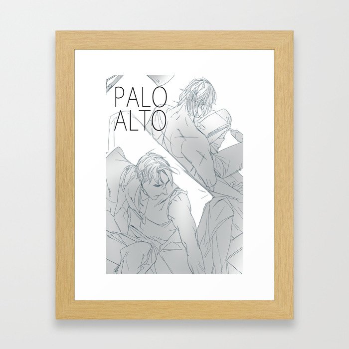 hetalia rusAme palo alto Framed Art Print
