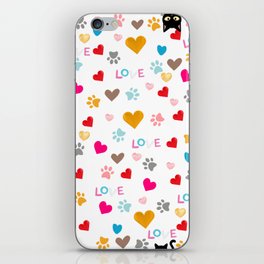For The Love of Cats iPhone Skin