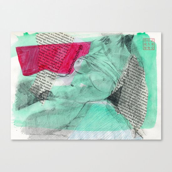 Nanotechnology Canvas Print
