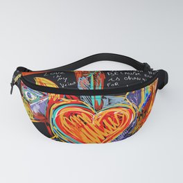 Live your dreams Street Art Graffiti African Fanny Pack