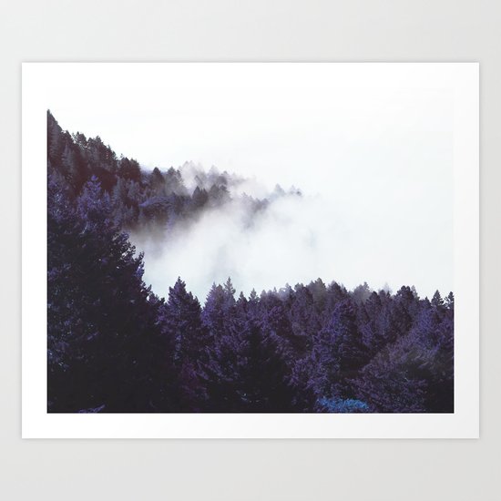 Mystery Fog #society6 #decor #buyart Art Print