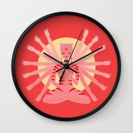 Zen (red version) Wall Clock