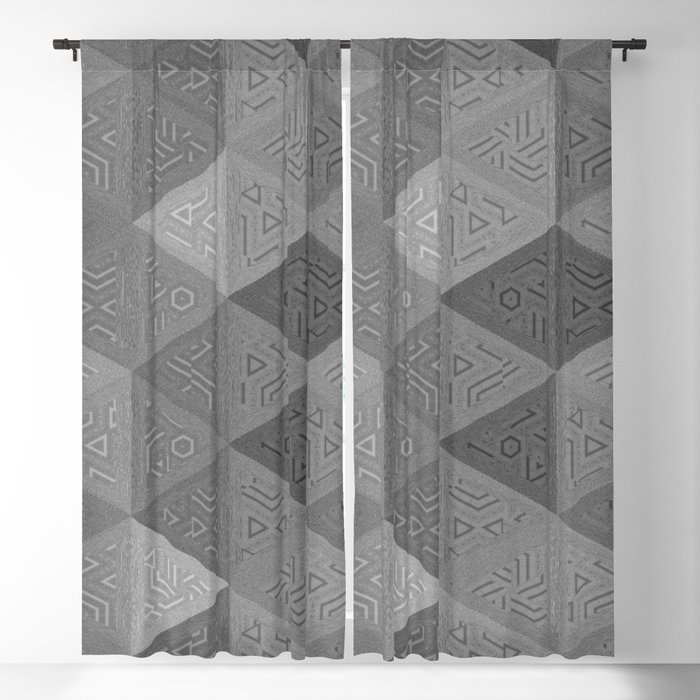 patterned blackout curtains