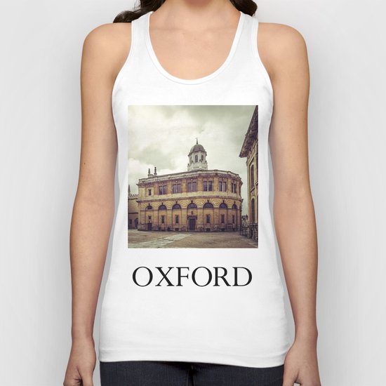 Oxford: Sheldonian Theater Unisex Tank Top