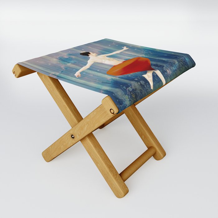 Chanukah dance Folding Stool