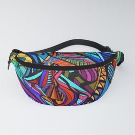 Original Abstract Fanny Pack