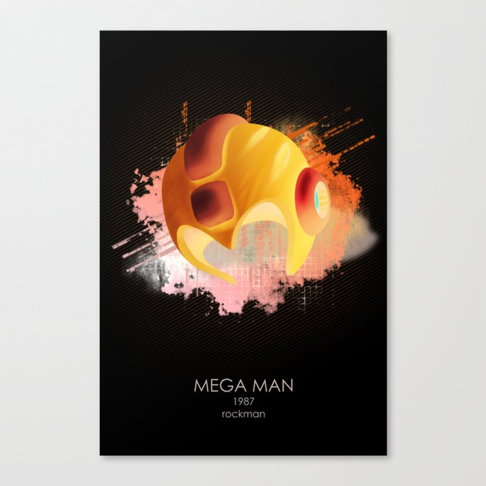 Mega Man Canvas Print