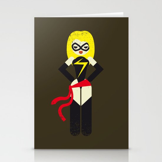 Ms. Marvel Stationery Cards