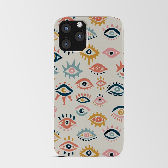 Mystic Eyes – Primary Palette iPhone Card Case