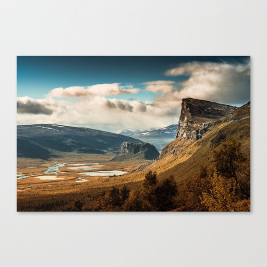 Brown Mountain Canvas Print