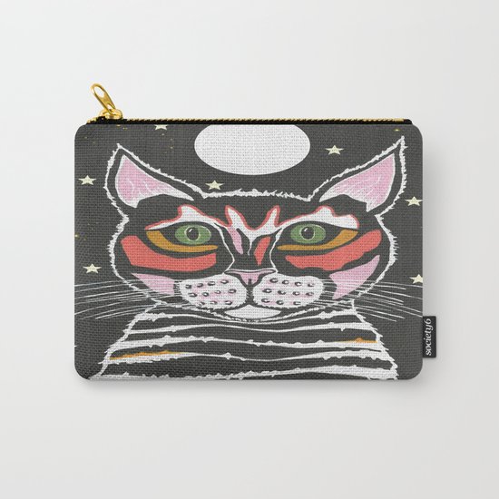 Moon Cat Carry-All Pouch
