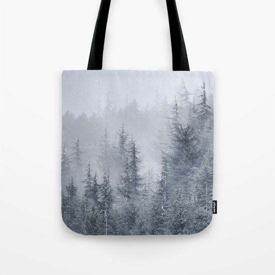 Early moorning... Into the woods Tote Bag