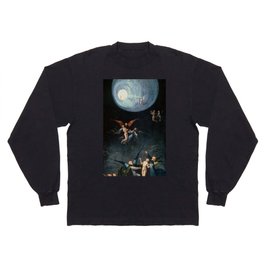 Ascent of the Blessed Painting Hieronymus Bosch Long Sleeve T-shirt