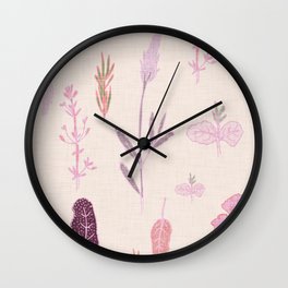 Aromatherapy Lilac Wall Clock