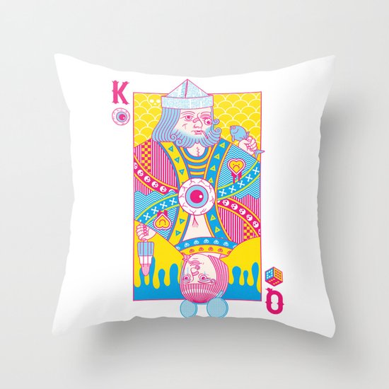 King Of Nothing, Queen Of Nowhere Throw Pillow