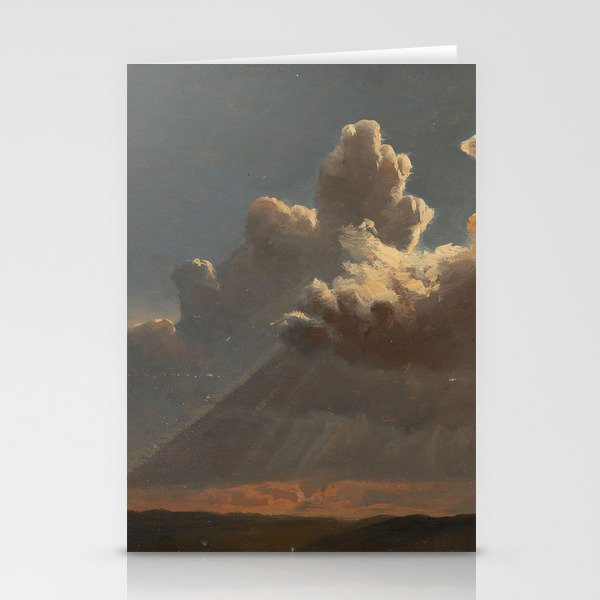 "Cloud Study" by Knud Baade, circa 1830s Stationery Cards
