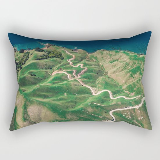 green mountain 4 Rectangular Pillow