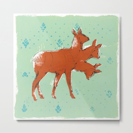 Trideer Metal Print