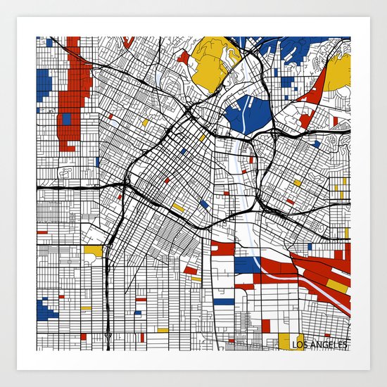 Los Angeles Art Print