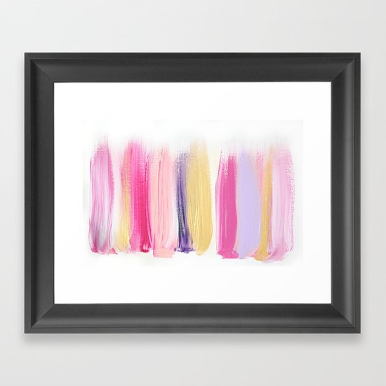 Colors 209 Framed Art Print