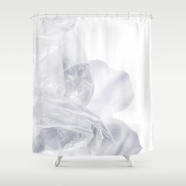sheer whites Shower Curtain