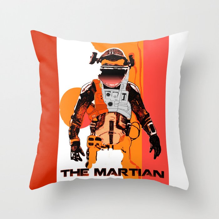 The Martian Throw Pillow