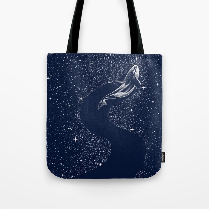 starry orca Tote Bag