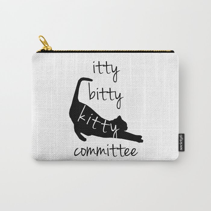 itty bitty kitty committee Carry-All Pouch