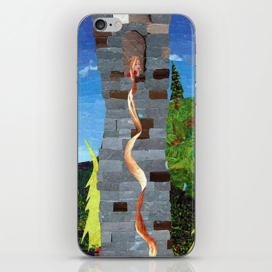 Let her hair down iPhone & iPod Skin