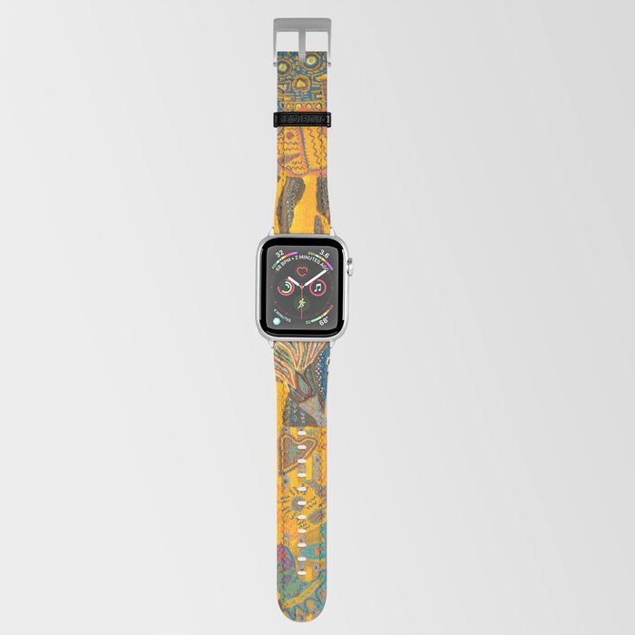 Portrait of a little girl Apple Watch Band