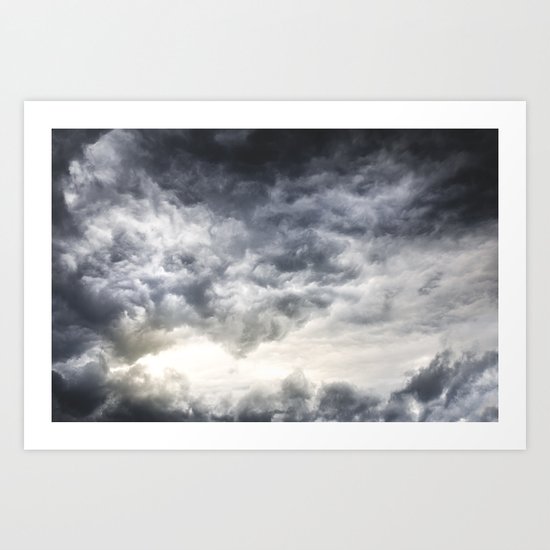 Cloudio di porno Art Print