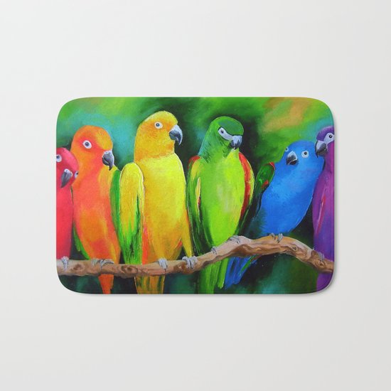 Parrots Australia Bath Mat