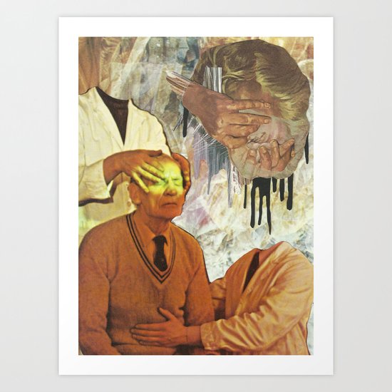 Healing Hands Art Print