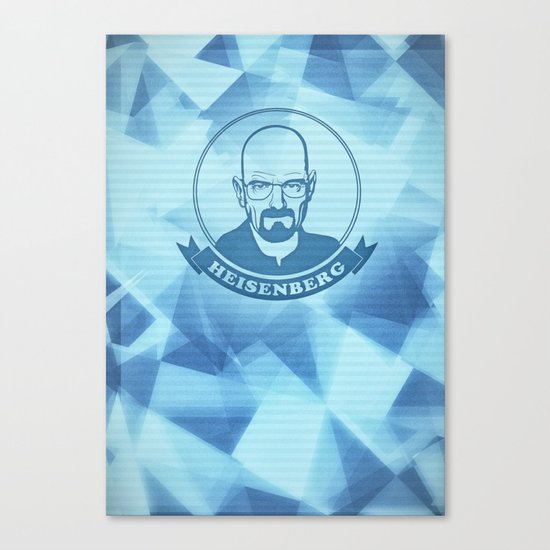 Walter White - Heisenberg - Blue Meth Edition Canvas Print