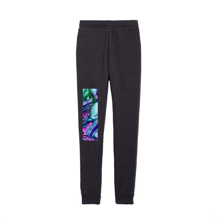 Abstract Colorful Flow 4 Kids Joggers