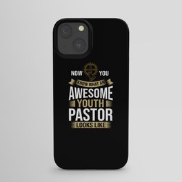 Youth Pastor Church Minister Clergy Christian iPhone Case