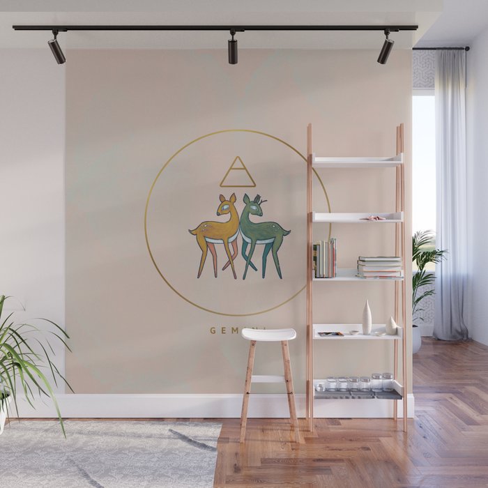 Baby Gemini - The Baby Zodiac Collection Wall Mural