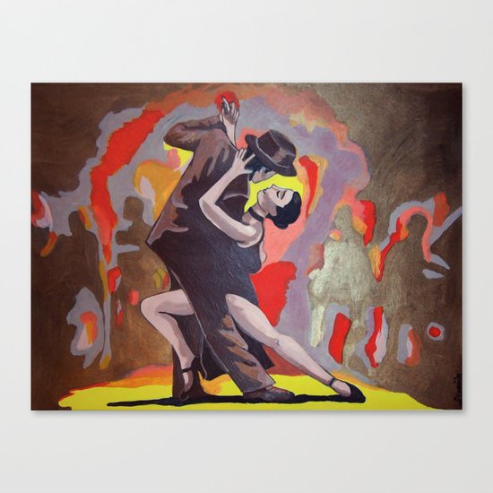 Tango Passion Canvas Print