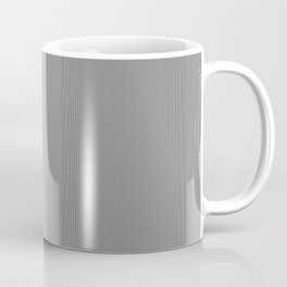 Minimalistic super small polka dots grey pattern Coffee Mug