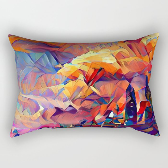 Shattered Sky  Rectangular Pillow