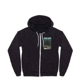 After the Storm, Silver and Green (Vault Sky & Sun) by Arthur Dove Zip Hoodie