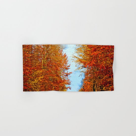 Through the fall Hand & Bath Towel